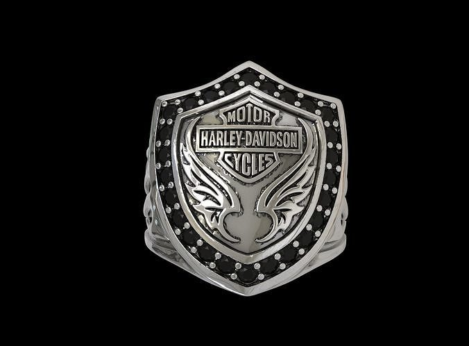 Ring Motor Harley Davidson  3D print model