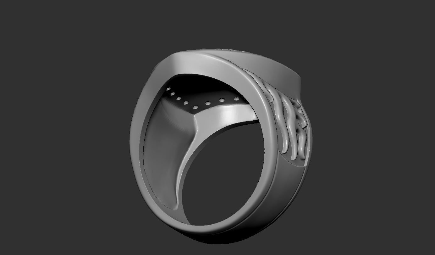 Ring Motor Harley Davidson  3D print model_3