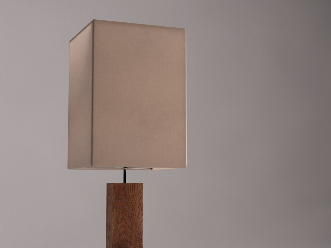 FLOOR LAMP---Cubic lampshade 3D model_2