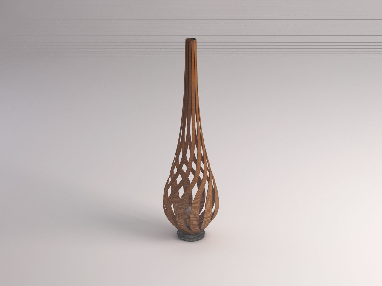 FLOOR LAMP---Tulip 3D model_1