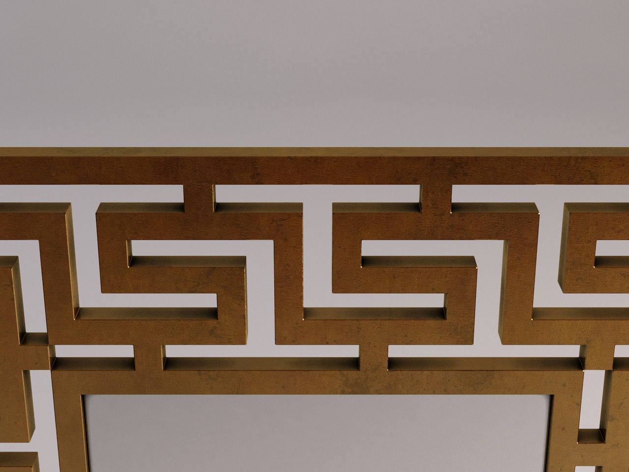 MIRROR---Square with labyrinth 3D model_13