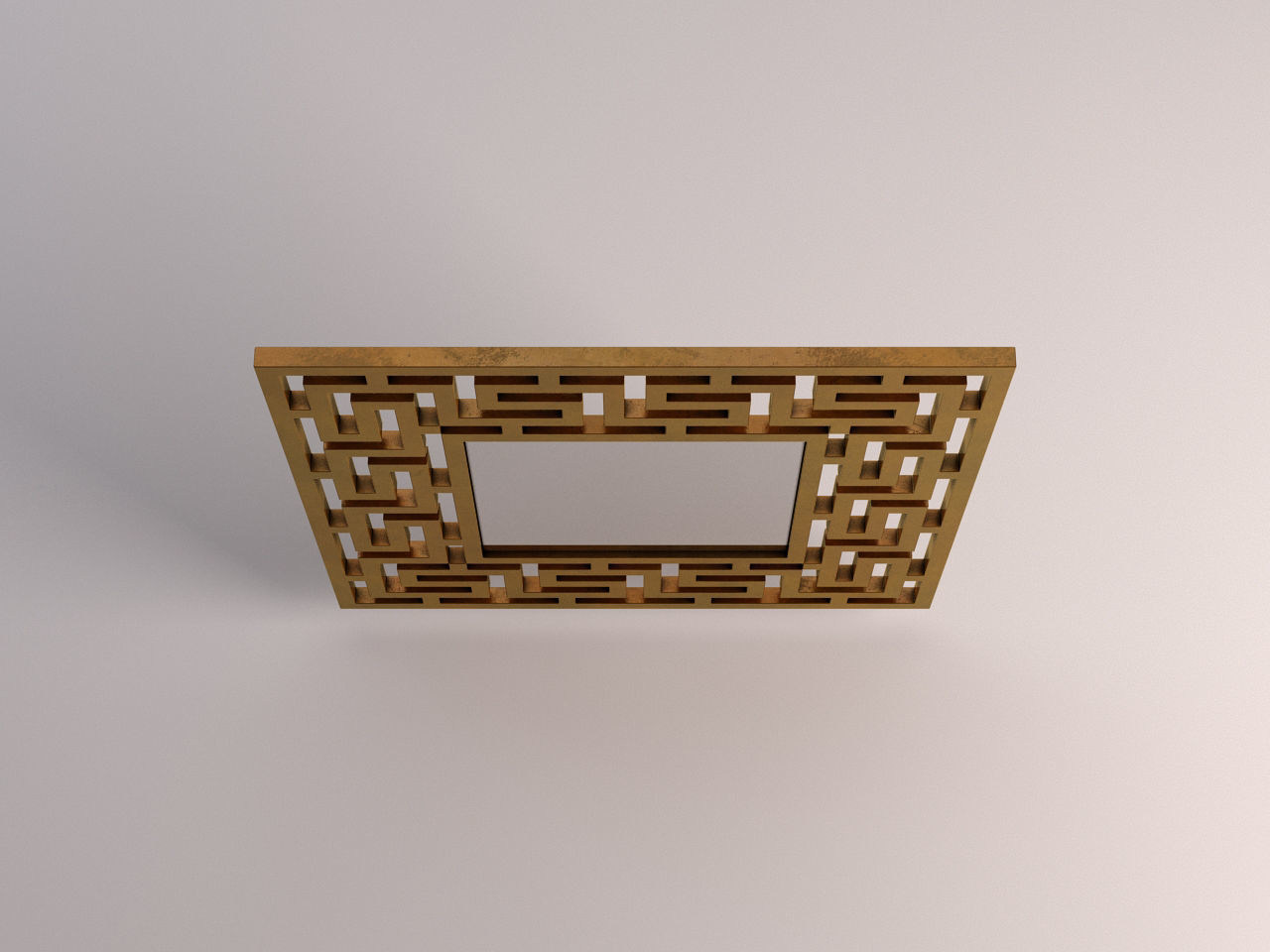 MIRROR---Square with labyrinth 3D model_17