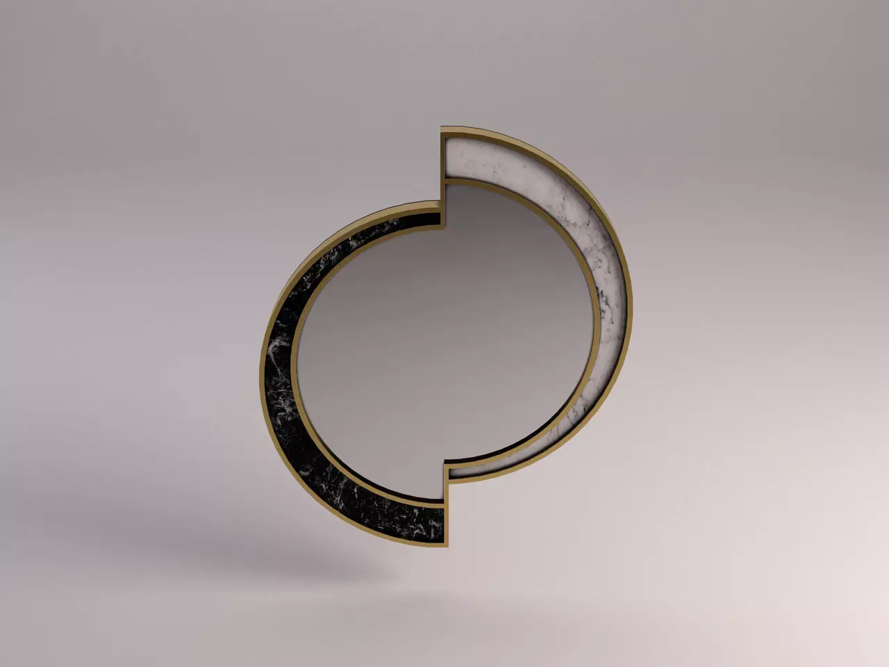 MIRROR---Half moon offset 3D model_0