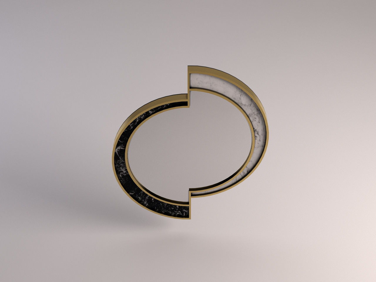 MIRROR---Half moon offset 3D model_11