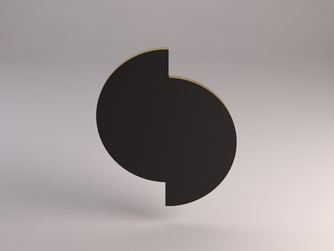 MIRROR---Half moon offset 3D model_9