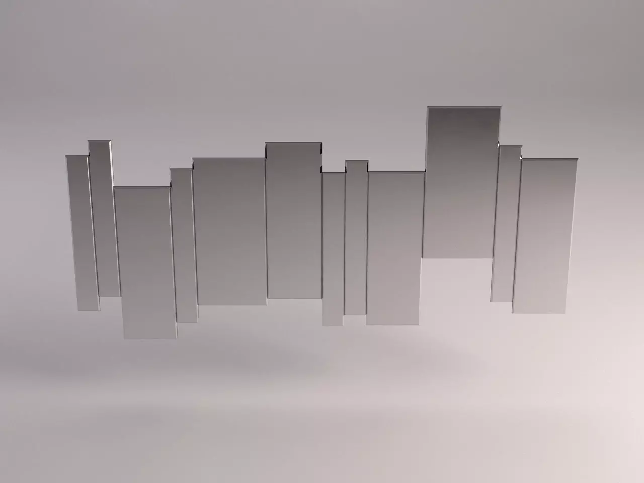 MIRROR---Offset frieze 3D model_0