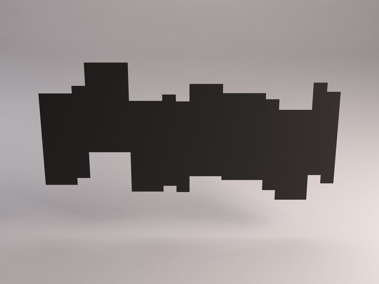 MIRROR---Offset frieze 3D model_9