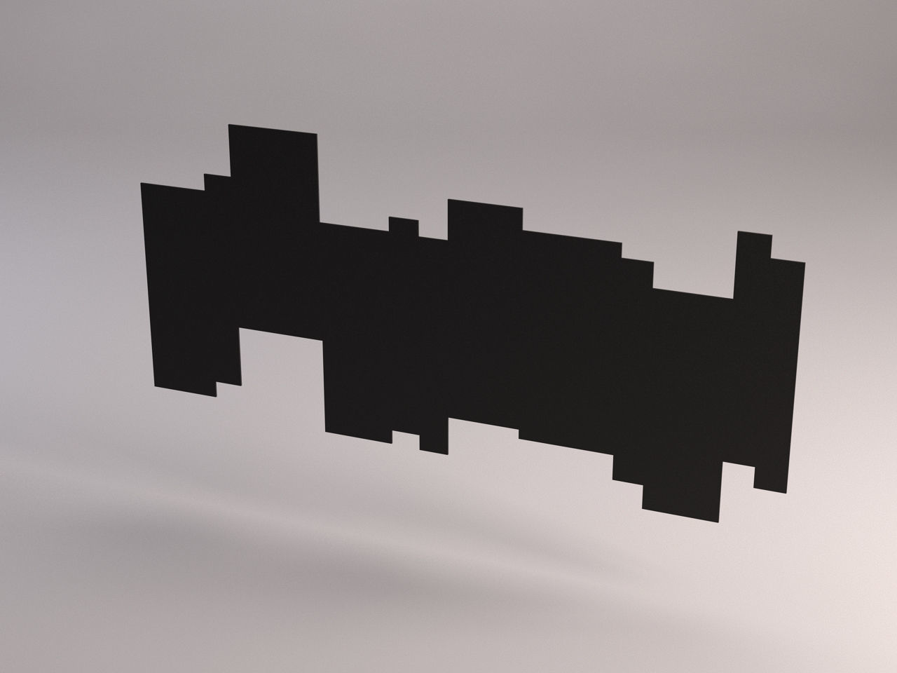 MIRROR---Offset frieze 3D model_8