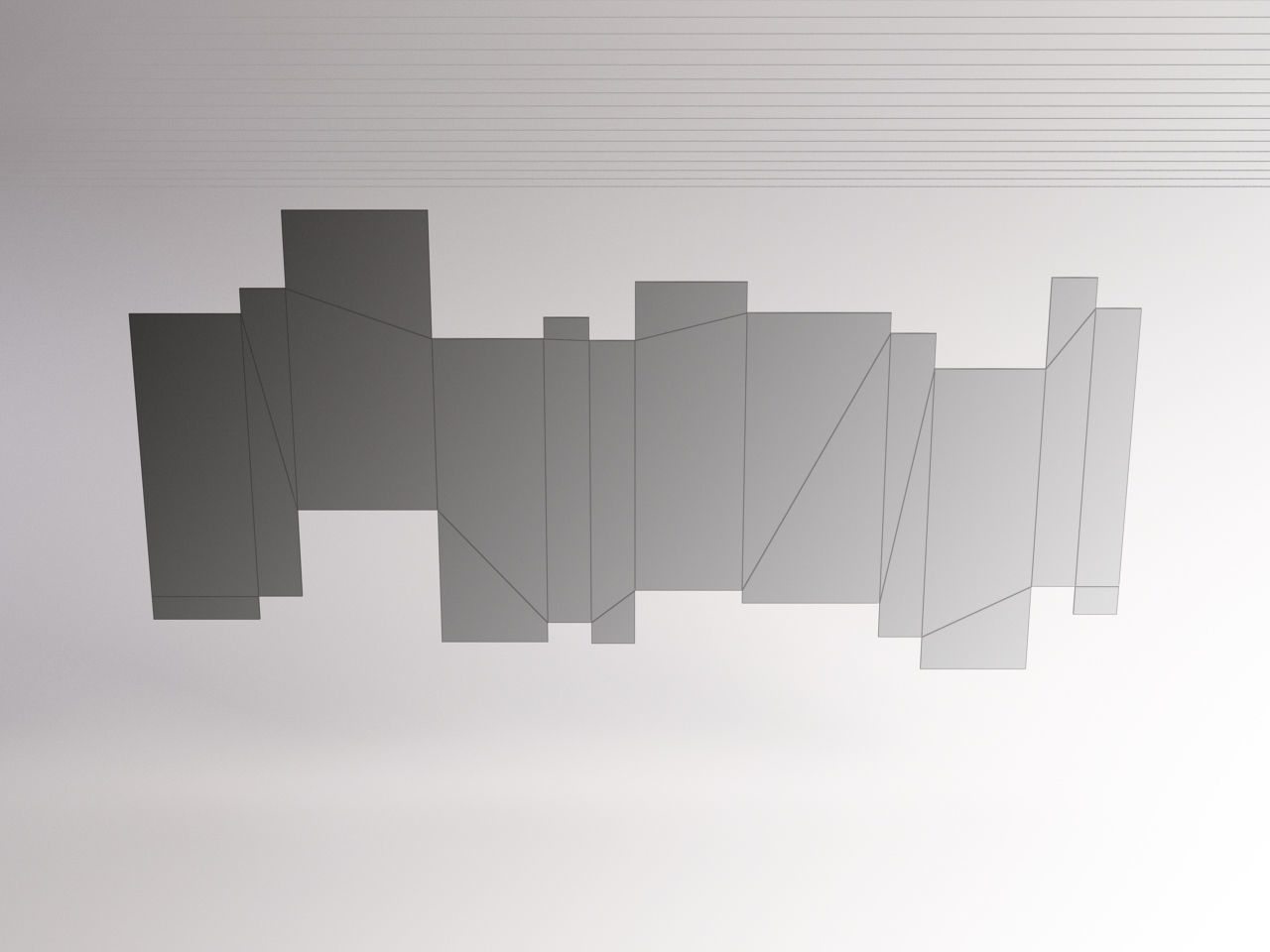 MIRROR---Offset frieze 3D model_10