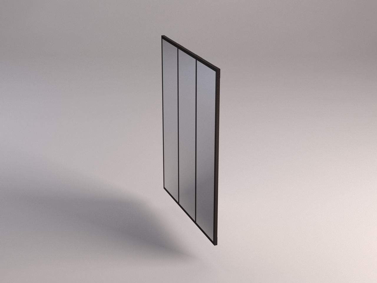 MIRROR---Triptych panel 3D model_6