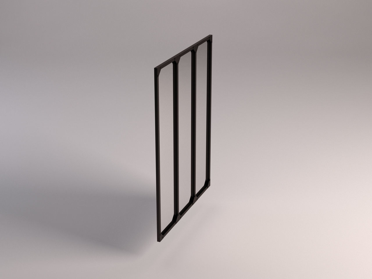 MIRROR---Triptych panel 3D model_4