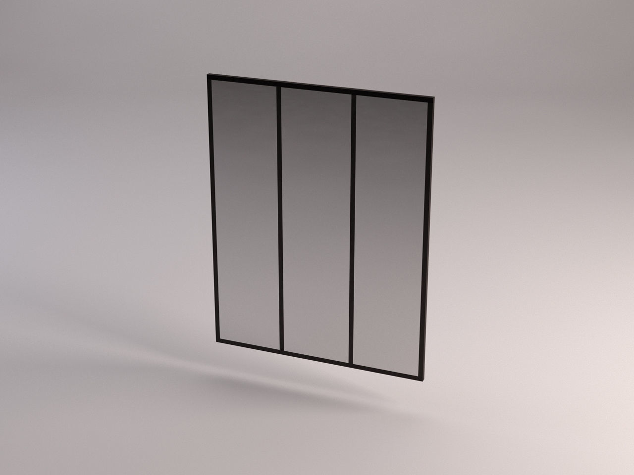 MIRROR---Triptych panel 3D model_8