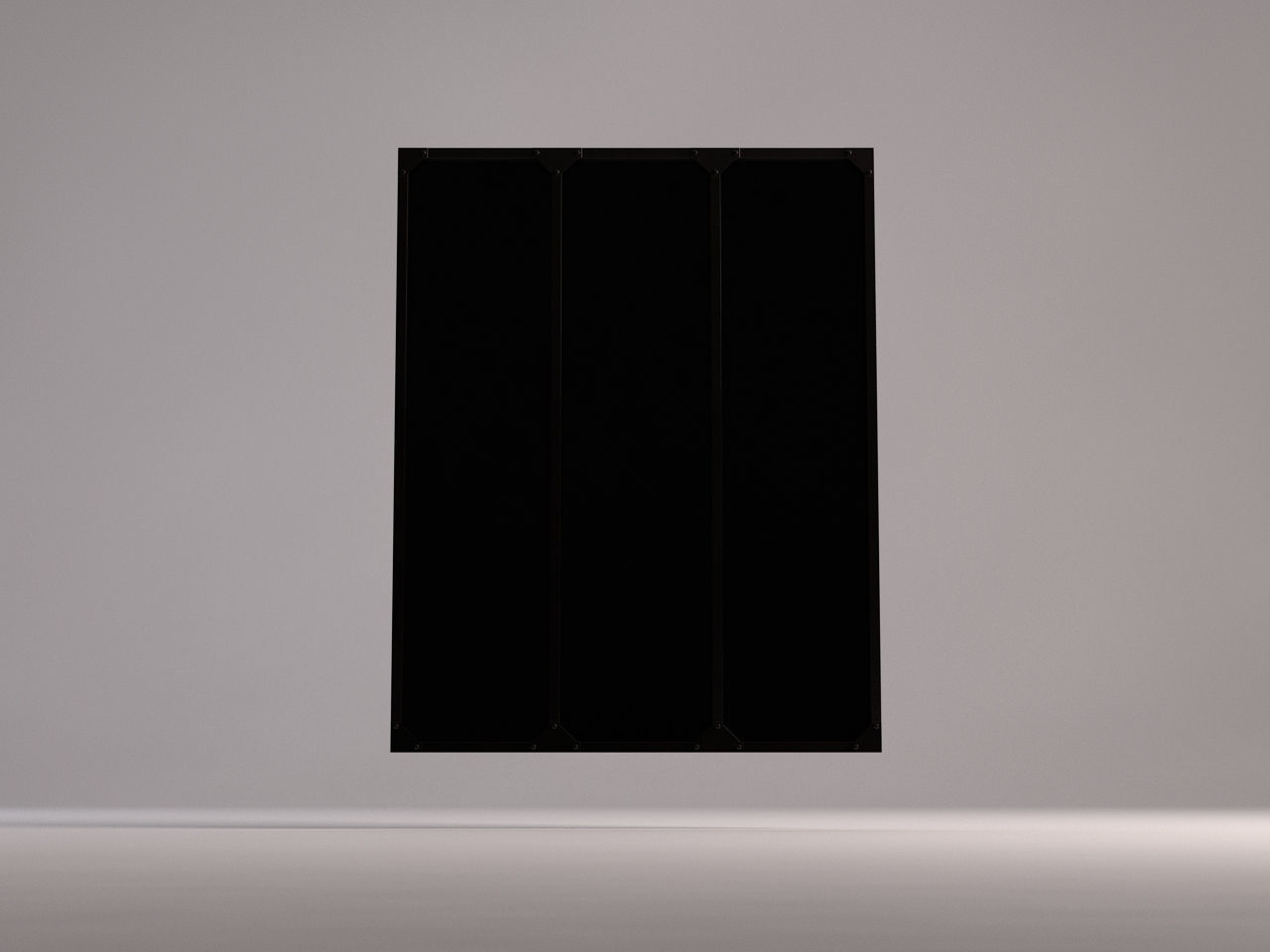 MIRROR---Triptych panel 3D model_14