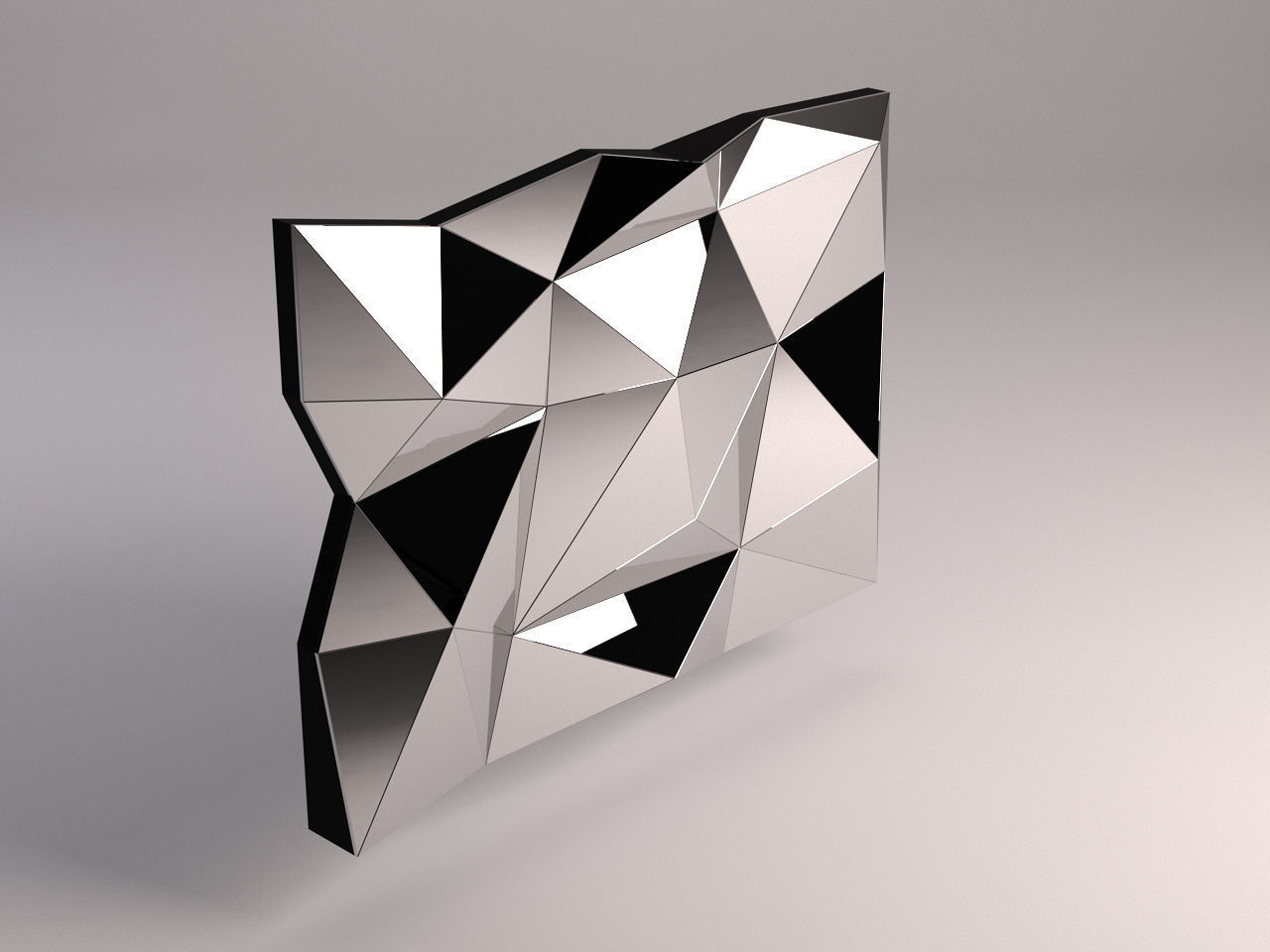 MIRROR---Broken Deformed 3D model_3