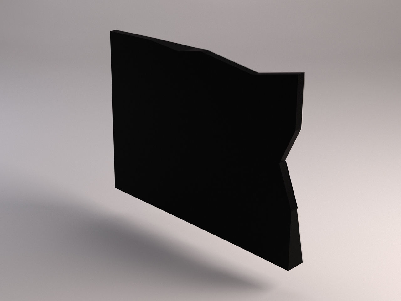 MIRROR---Broken Deformed 3D model_7