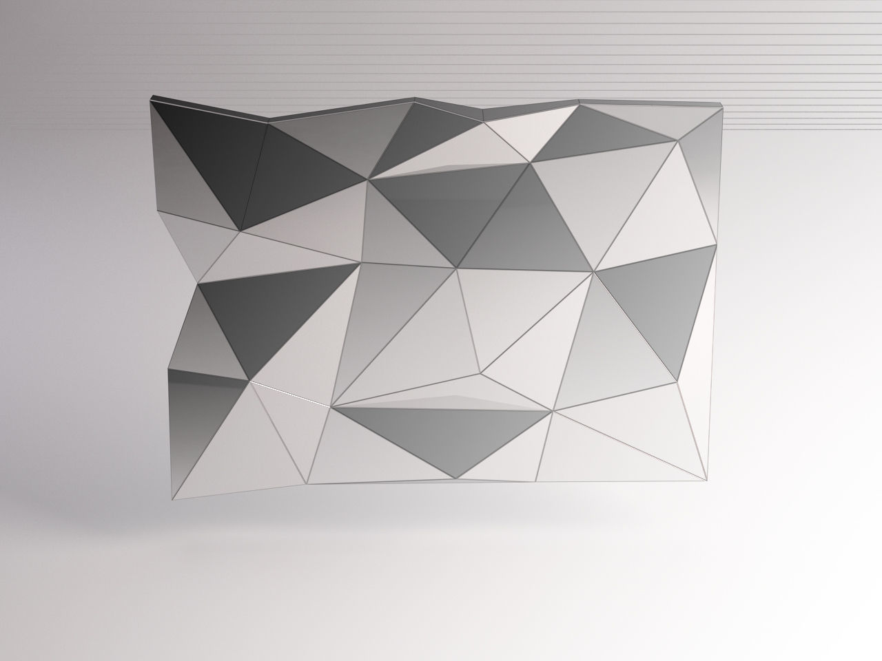 MIRROR---Broken Deformed 3D model_1