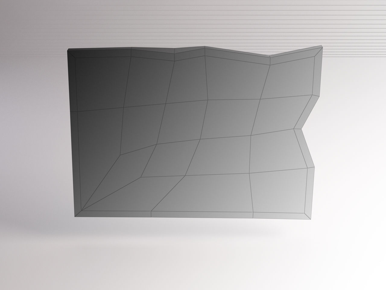 MIRROR---Broken Deformed 3D model_10