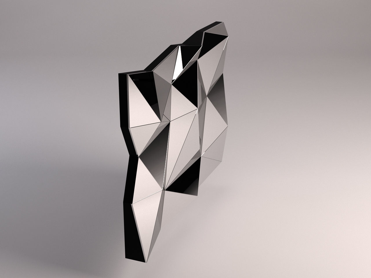 MIRROR---Broken Deformed 3D model_4