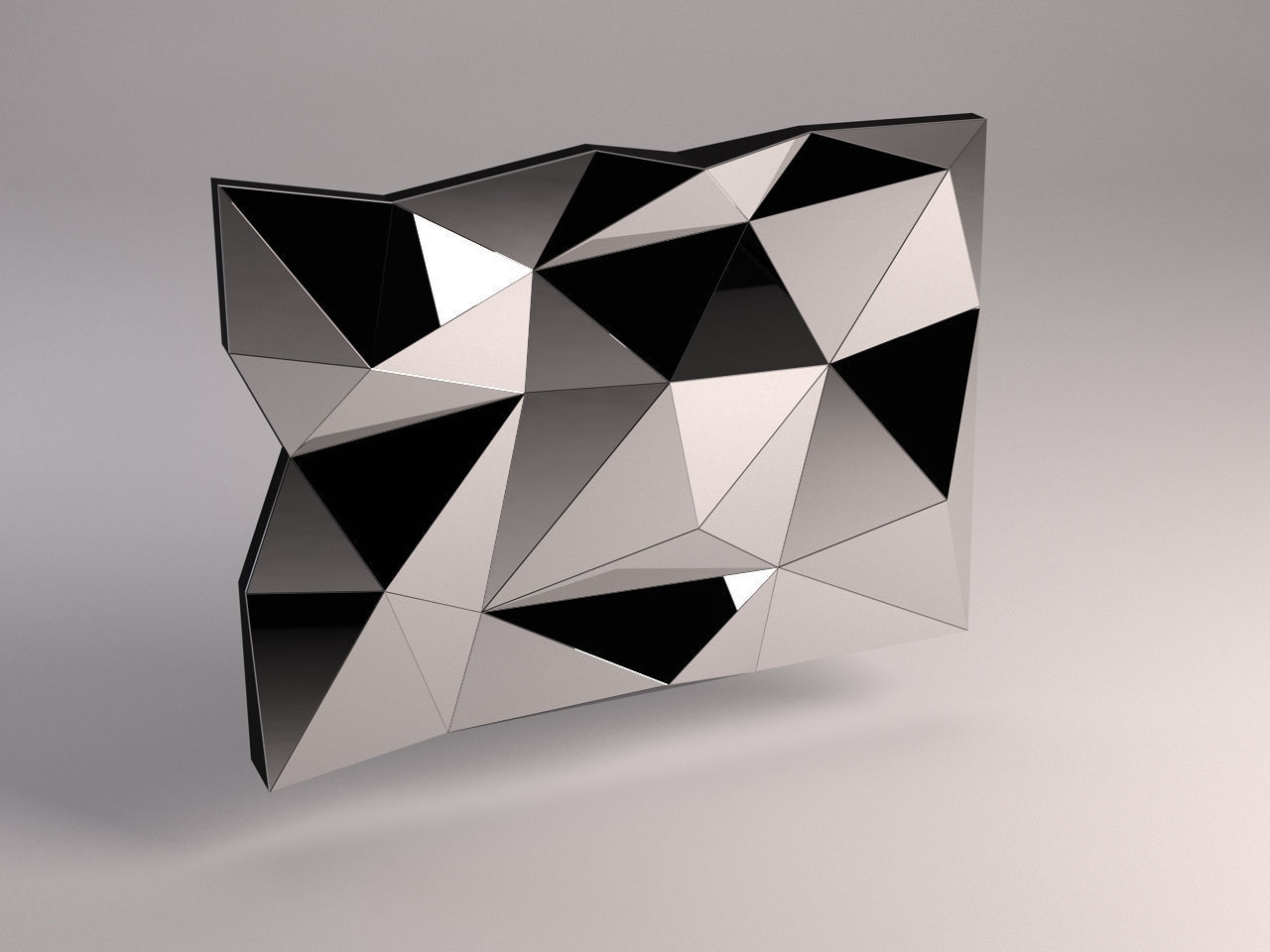 MIRROR---Broken Deformed 3D model_2