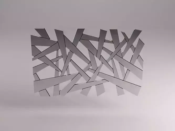 MIRROR---Broken metal pole 3D model
