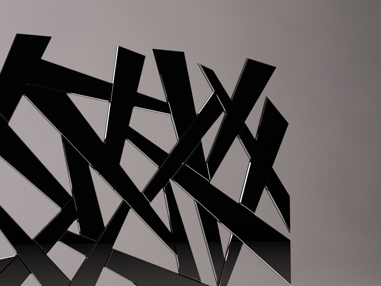MIRROR---Broken metal pole 3D model_16