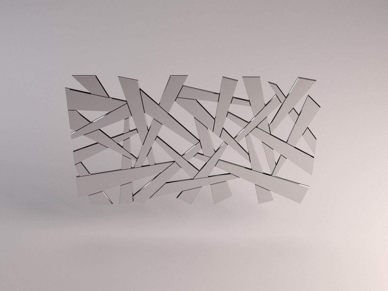 MIRROR---Broken metal pole 3D model_11