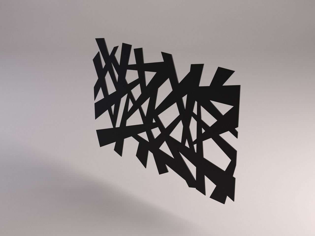 MIRROR---Broken metal pole 3D model_7