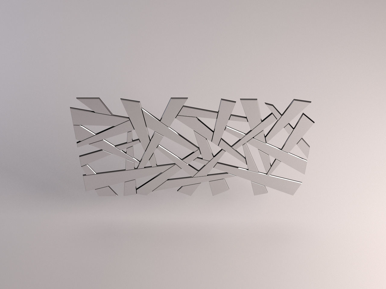 MIRROR---Broken metal pole 3D model_12