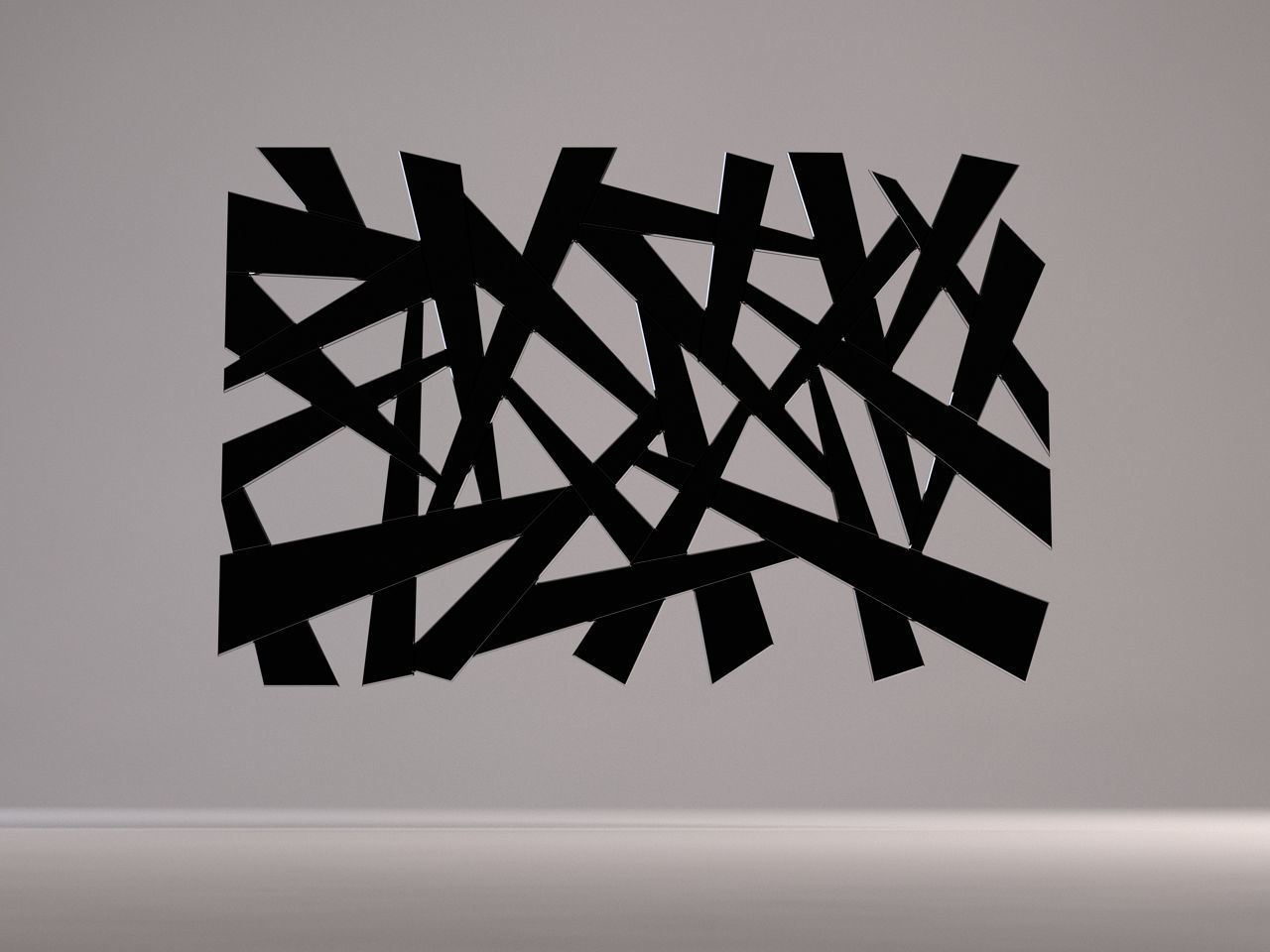 MIRROR---Broken metal pole 3D model_14