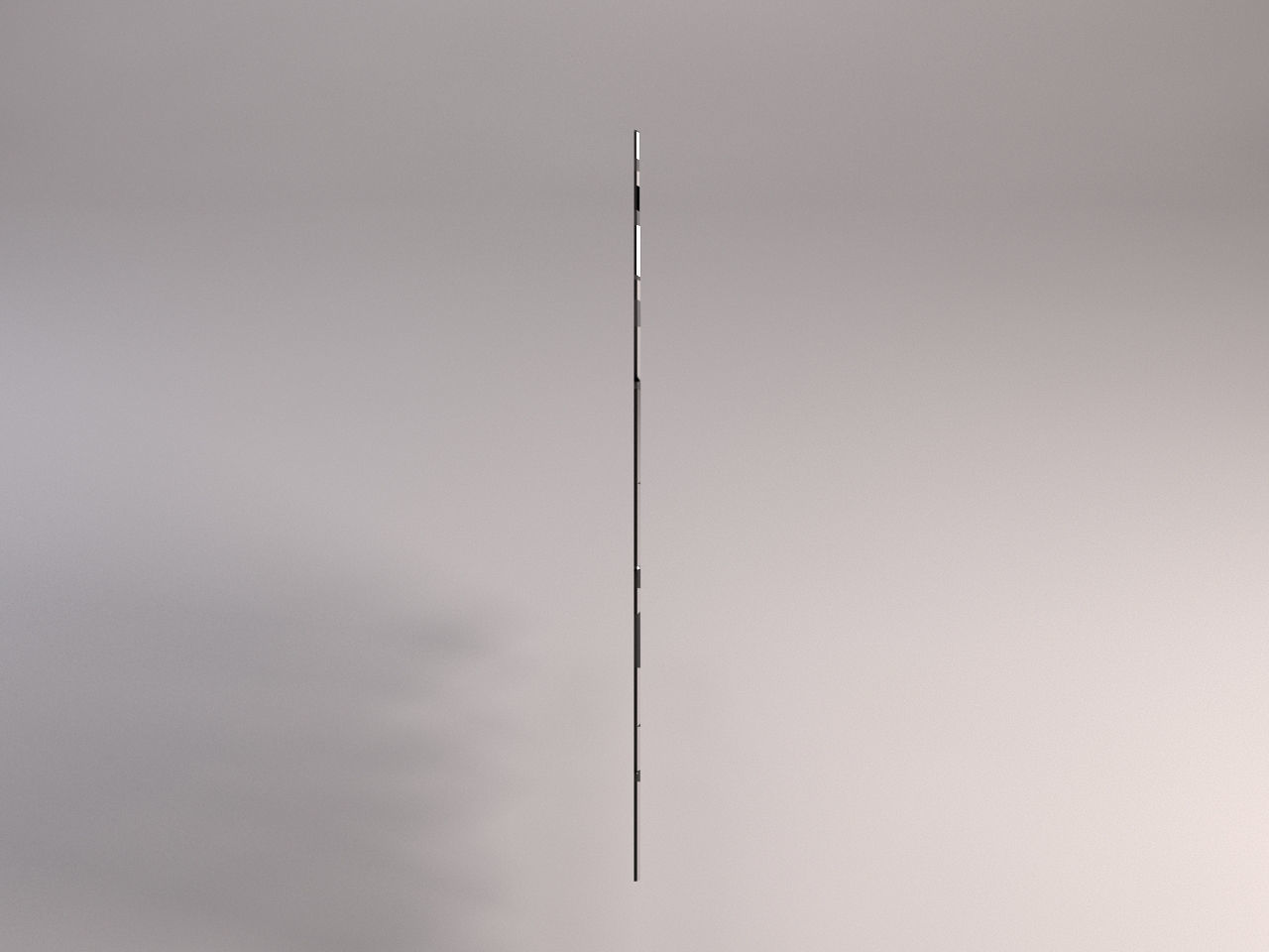 MIRROR---Broken metal pole 3D model_5