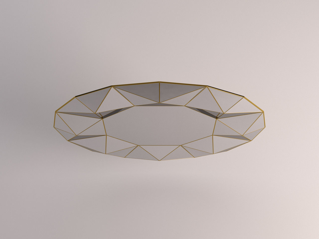 MIRROR---Triangular relief 3D model_17