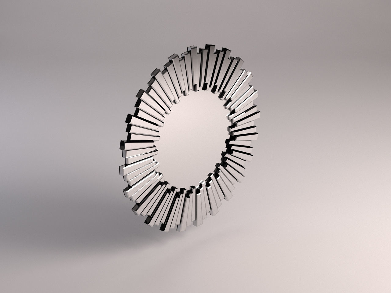 MIRROR---Sun circular mirror 3D model_4