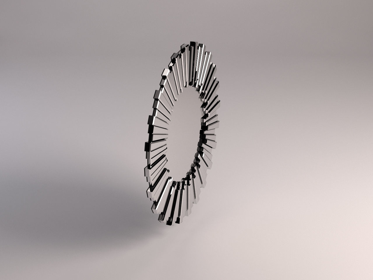 MIRROR---Sun circular mirror 3D model_5