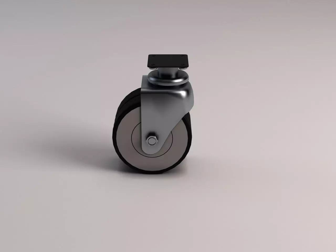 ROULETTE---Plastic and chrome Free 3D model