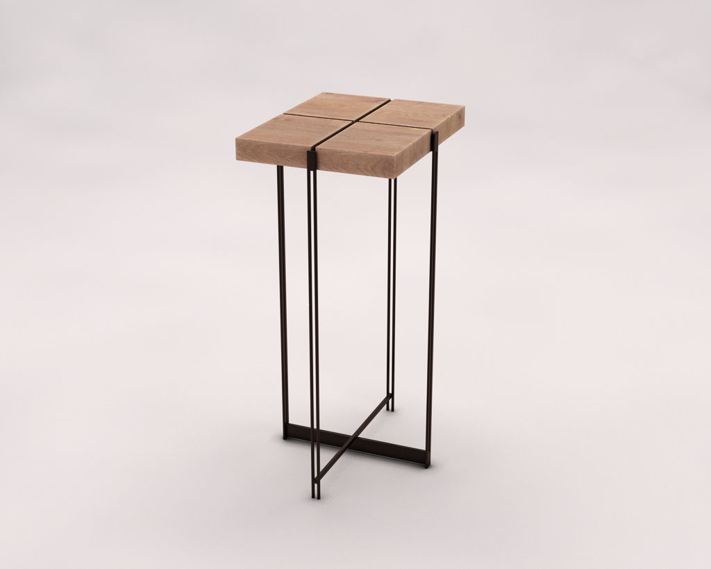 SIDE TABLE---Form in stool 3D model_4
