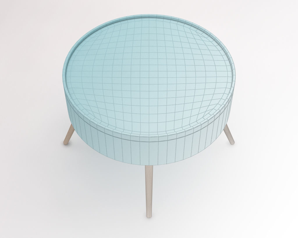 SIDE TABLE---Chest and quadripod 3D model_12