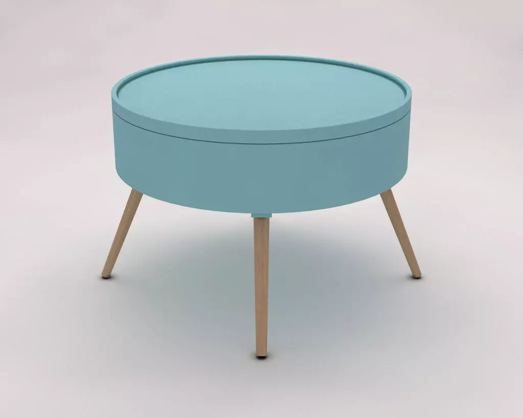 SIDE TABLE---Chest and quadripod 3D model_0
