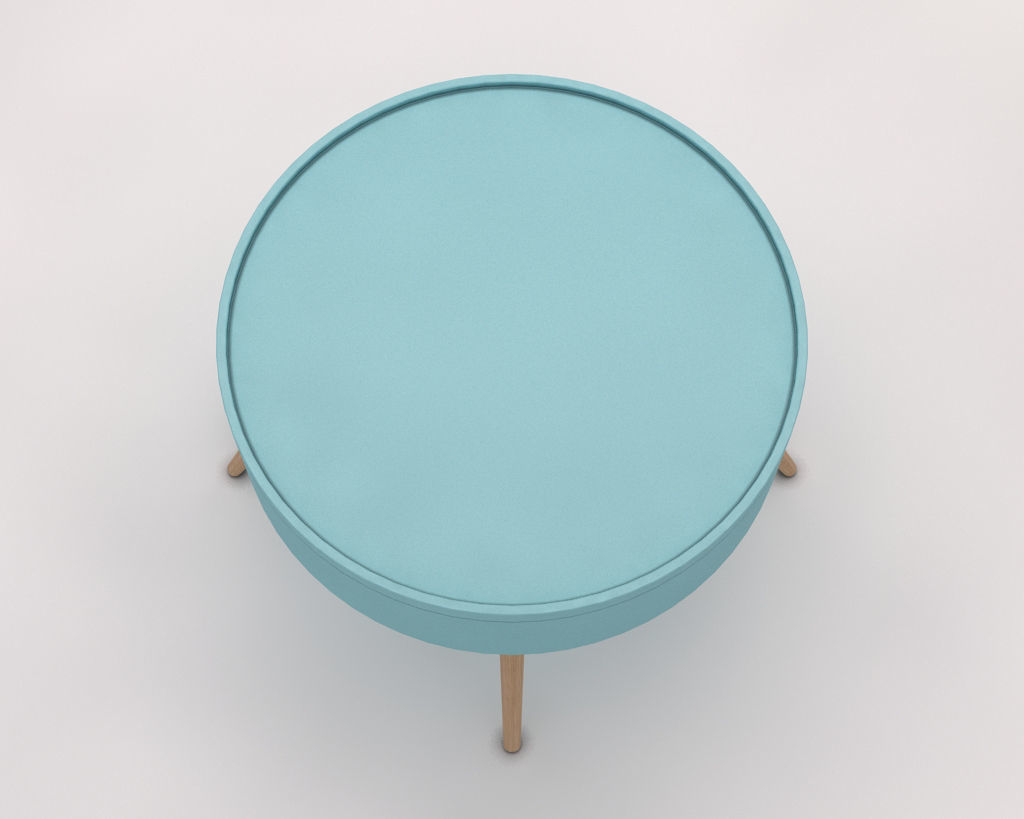 SIDE TABLE---Chest and quadripod 3D model_18