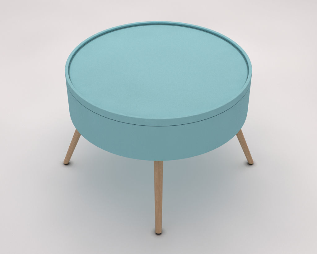 SIDE TABLE---Chest and quadripod 3D model_10