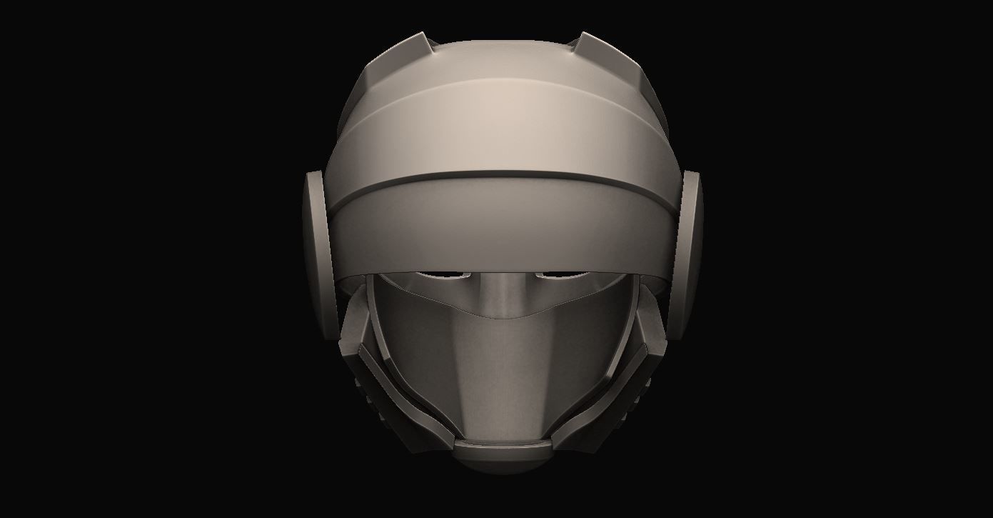 Celestial Nighthawk exotic helmet 3D print model_4