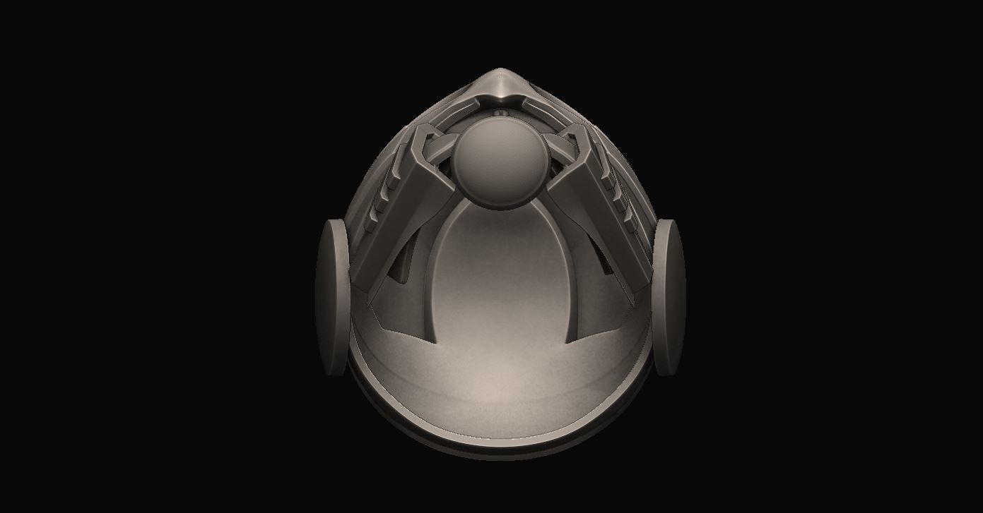 Celestial Nighthawk exotic helmet 3D print model_8