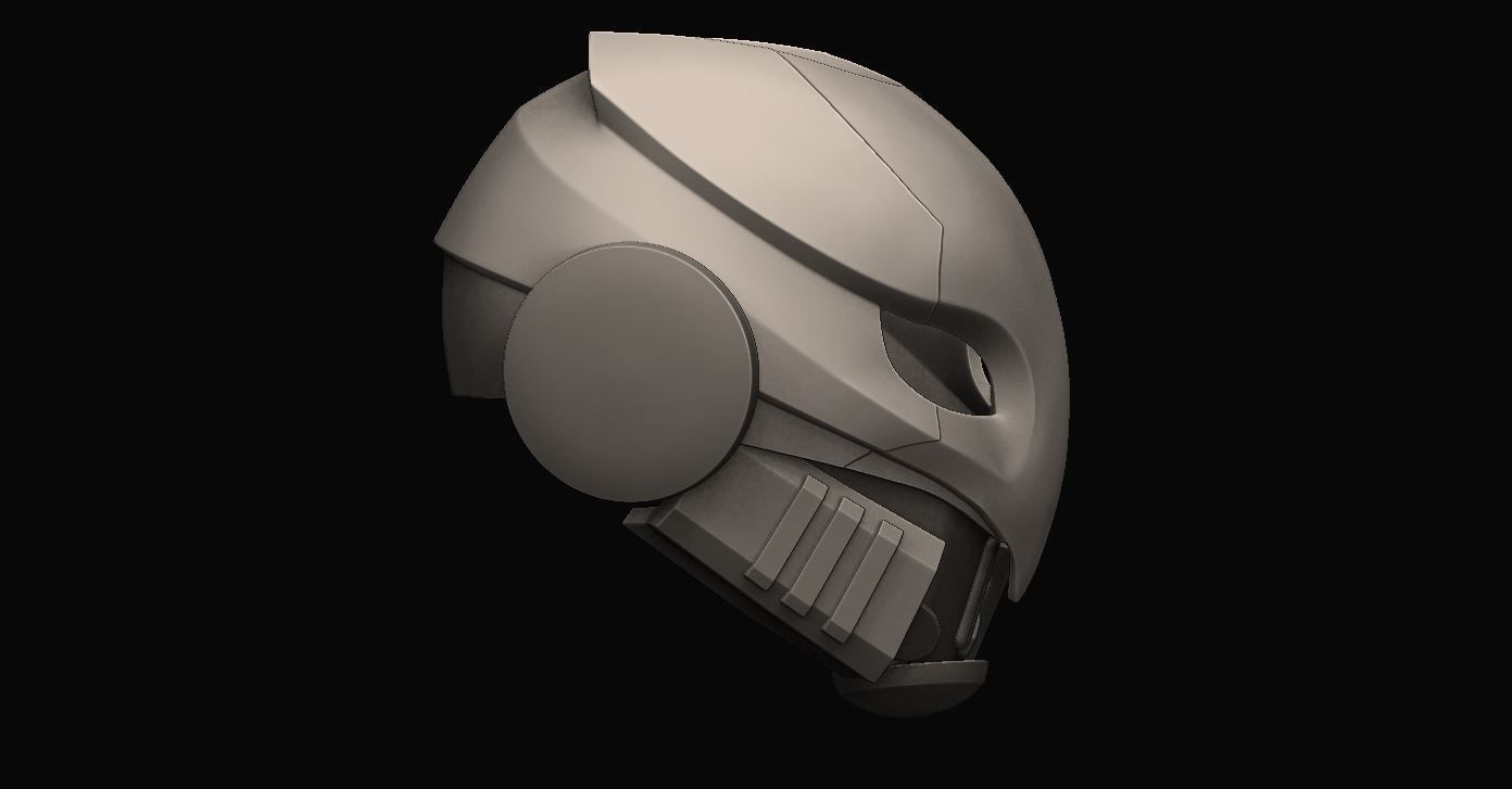 Celestial Nighthawk exotic helmet 3D print model_6