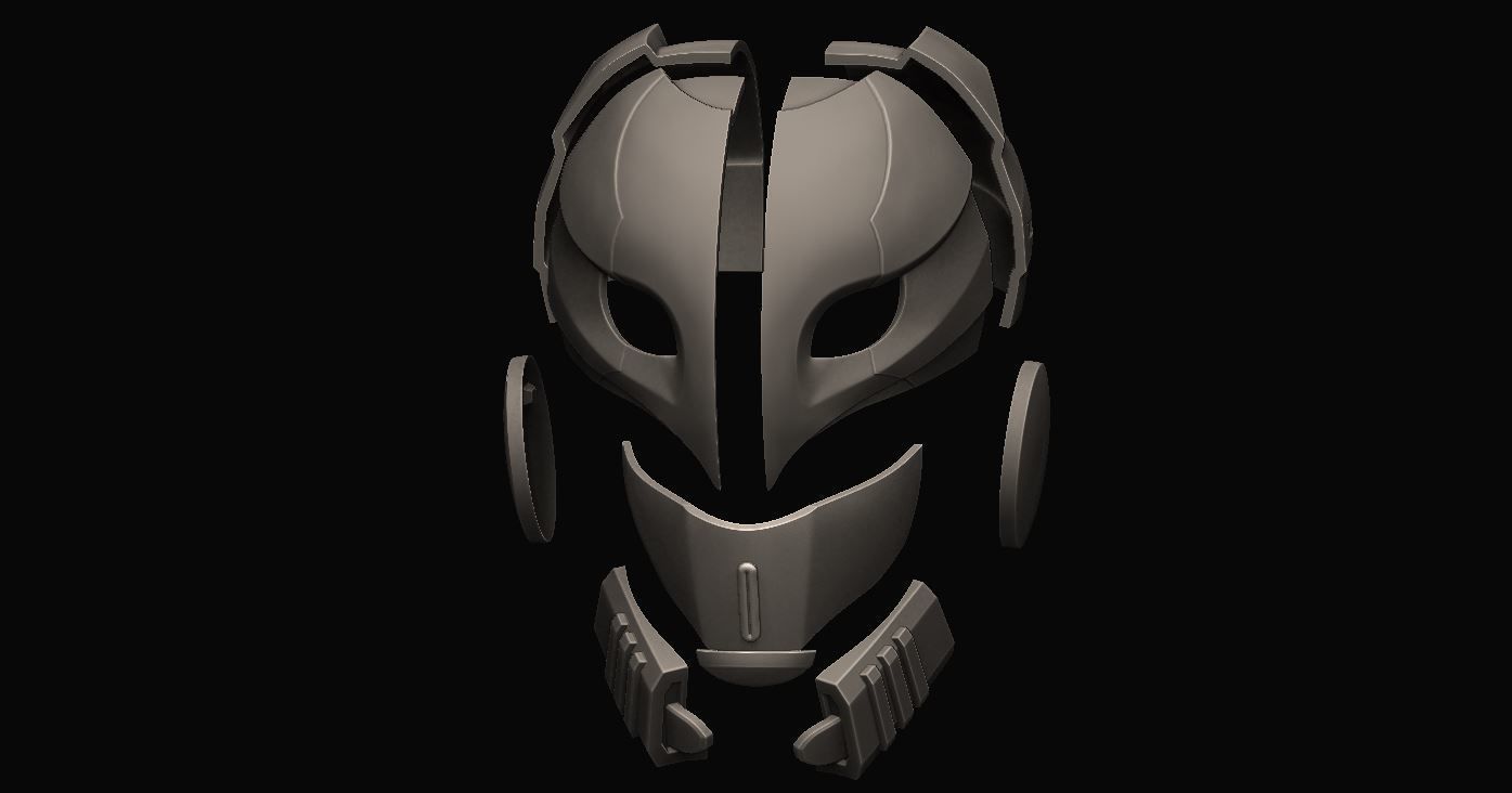 Celestial Nighthawk exotic helmet 3D print model_10