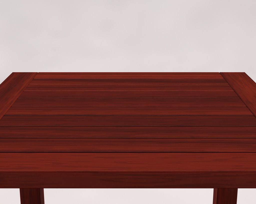 SIDE TABLE---Double square and wooden lath 3D model_14