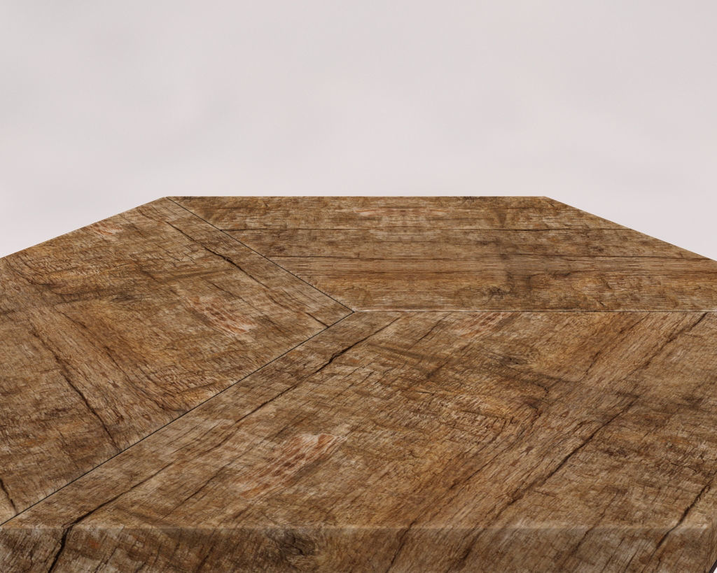 SIDE TABLE---Parallelogram built-in 3D model_13