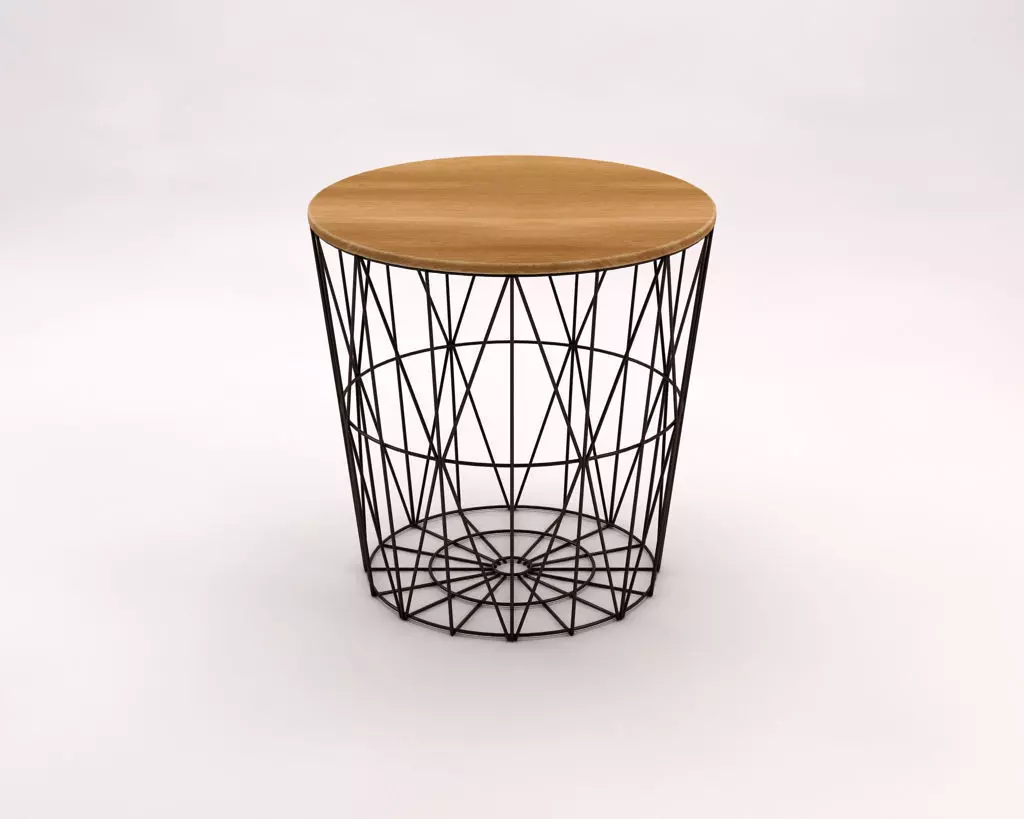 SIDE TABLE---Basket 3D model