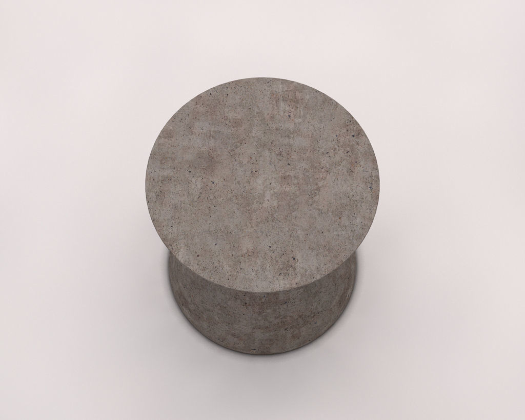 SIDE TABLE---Concrete hourglass 3D model_19