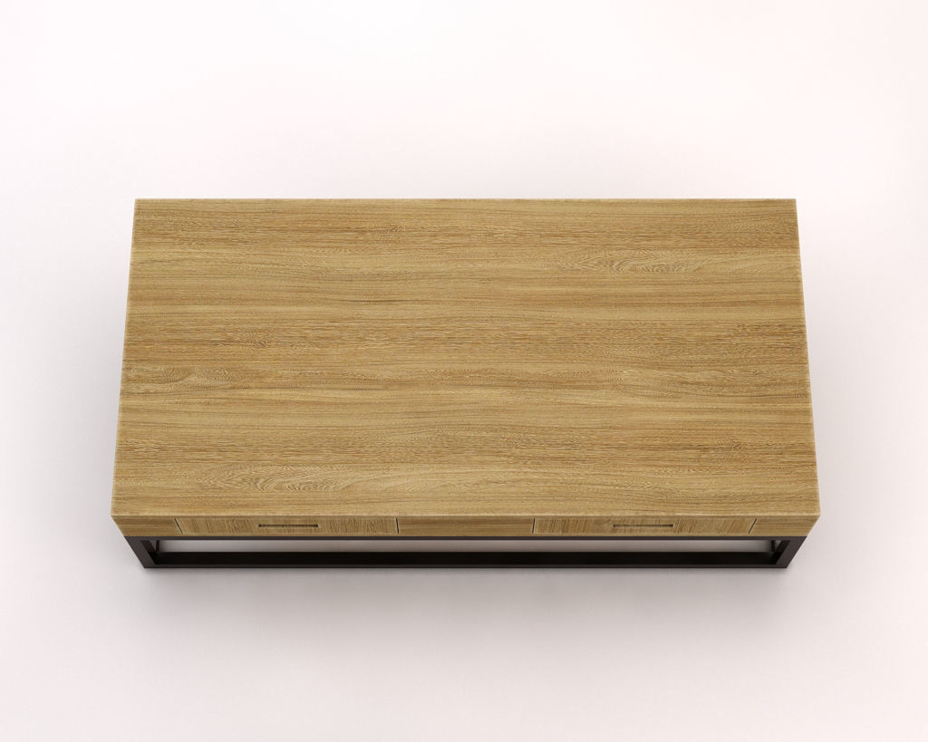 LOUNGE TABLE---Rectangular and 4 drawers 3D model_22