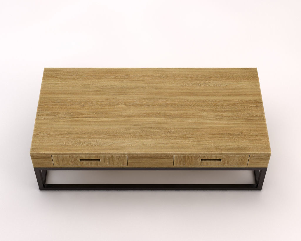 LOUNGE TABLE---Rectangular and 4 drawers 3D model_13