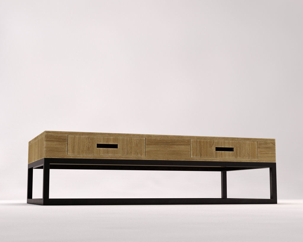 LOUNGE TABLE---Rectangular and 4 drawers 3D model_18